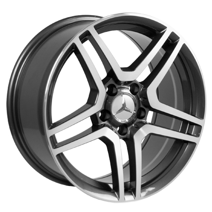 Mercedes 17 inch silver wheels #2