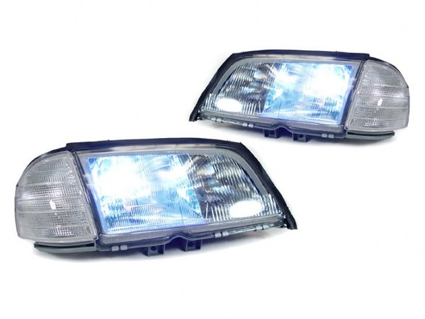 Mercedes c-class bi-xenon headlights