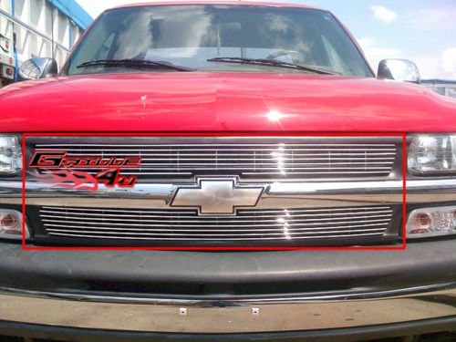 Silverado 1999-2002 Billet Grille Polished